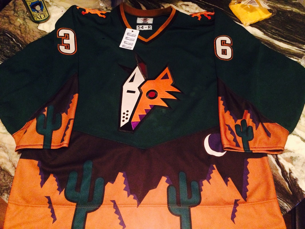 1998 Phoenix Coyotes Jersey 90s Coyotes Jersey1998 Coyotes 