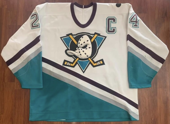 1993 Anaheim Mighty Ducks Prototype Jerseys & Original Development